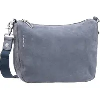 Mandarina Duck Schoudertas Mellow Velvet Hobo Bag London Fog Donkergrijs