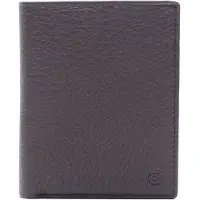 Esquire Leren Portemonnee Deer Cardsafe Wallet High Brown Donkerbruin