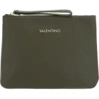 Valentino Utensil zak Ring Re Beauty Morbido Soft Cosmetic Case Militare Olijfgroen