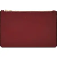 Fossil Utensil zak Pouch Scarlet Wijnrood
