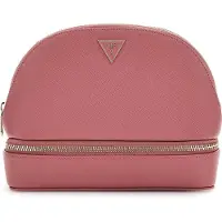 GUESS Utensil zak Dome Cosmetic Pouch Flamingo (rood)paars