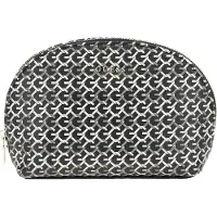 GUESS Cosmetische tas Dome Travel Case Black Multi Zwart