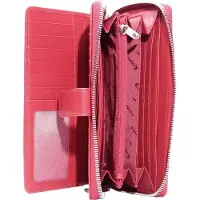Esquire portemonnee New Silk Wallet Red donkerrood