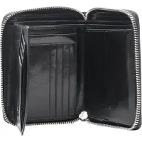 Esquire portemonnee Toscana Zip Wallet Black zwart