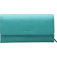 Esquire Leren Portemonnee Peru Ladies Purse Turquoise