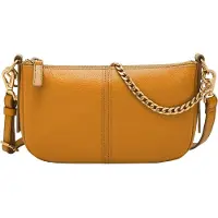 Fossil schoudertas Jolie Hand Bag Ochre mosterdgeel