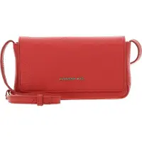 Mandarina Duck Leren Schoudertas Mellow Leather Crossover Bag Cayenne Rood