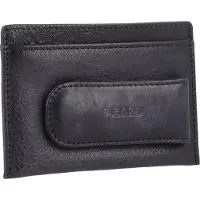 PICARD Hans 1 - Creditcardetui en geldclip 3cc 10 cm Rindsleder (anthrazit)