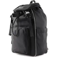Mandarina Duck Laptop rugzak Rugzak met laptopvak Ginza Backpack Black Zwart