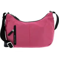 Mandarina Duck schoudertas Hunter Hobo Bag Raspberry Rose roze