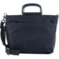 Mandarina Duck Handtas Schoudertas MD20 Lux Handbag Lux Navy Zwart