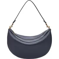 Liebeskind berlin Leren Schoudertas Melli Kodiaq Sheep Hobo Bag Taro Paars