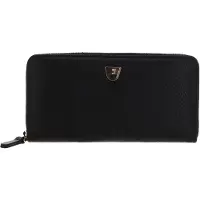 Coccinelle Leren Portemonnee Lucilla Zip Around Wallet Noir Zwart