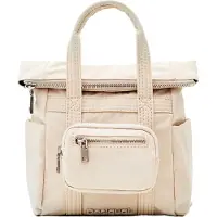 Desigual Vrije tijd rugzak Schoudertas Modular Voyager Across Body Bag White Crème