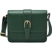 Fossil schoudertas Zoey Flap Crossbody Bag Viridian donkergroen