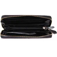 Valentino Portemonnee Posillipo Zip Around Wallet Nero Zwart
