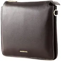 Mandarina Duck Leren Schoudertas Luna Crossover Mole Zwart
