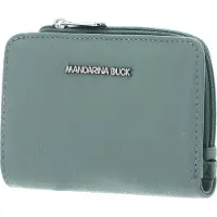 Mandarina Duck Leren portemonnee Mellow Wallet Iceberg Green mintgroen