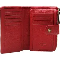 Esquire portemonnee Madison Wallet Red rood