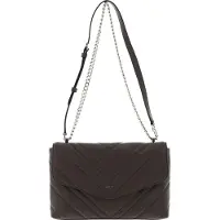 DKNY Leren Schoudertas Madison Shoulder Bag Truffle Lichtbruin