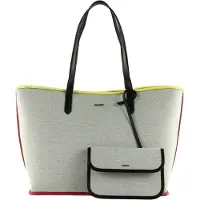 DKNY Schoudertas Shopper Hallie Tote Black Multi Veelkleurig