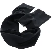 GUESS Sjaal Jacquard Scarf Dark Black Zwart