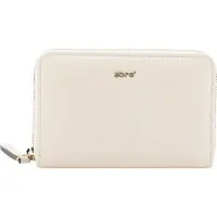 Abro Leren Portemonnee Leather Dalia Wallet Beige