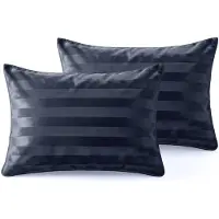 Sleeptime Lazy kussensloop Hotel Velvet - Navy - 2 stuks 60x70 cm