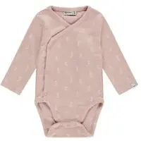 Babyface romper roze Jongens/Meisjes Stretchkatoen V-hals All over print - maat 44