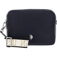 U.S. POLO ASSN. Schoudertas 'Mansion' camel / marine / zwart