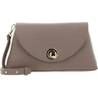 Coccinelle Handtas 'Nikla Handbag Double Grainy Leather' taupe