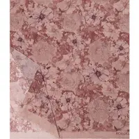 Roeckl Sjaal 'FLOWER WIND' rosa / donkerroze