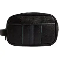 Ted Baker toilettas Keilab Stripe PU Washbag Black zwart