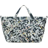 Desigual boodschappentas schoudertas Caristo Foxtrot Shopping Bag Tutti Fruti veelkleurig