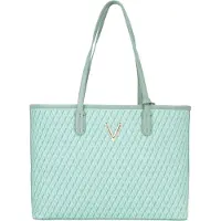 Valentino shopper schoudertas Queen Re Shopping Bag Laguna / Multicolor turquoise