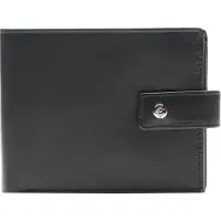 Esquire Leren Portemonnee Rome Scheintasche Black Zwart
