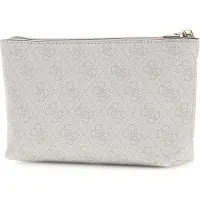 GUESS accessoiretas Laurel II Wristlet Pouch Bone Logo crème