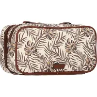 Fossil Toilettas Dillon Travel Organizers Neutral Multi Beige Bruine