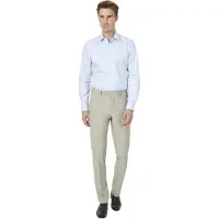 HECHTER PARIS Slim fit pantalon met persplooien