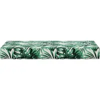 vidaXL Buitenstoel Kussen Tropische bladeren 80 x 40 x 8 cm