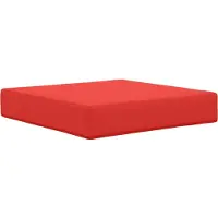 vidaXL Buitenbankkussen Polyester Rood 60 x 40 x 10 cm
