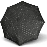 Knirps Paraplu T.205 Duomatic Lotus Black Zwart
