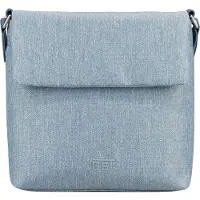 Jost schoudertas Bergen Crossbody Bag Misty Blue blauwgrijs