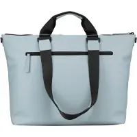 Jost business tas shopper met laptopvak Halmstad Business Shopper Misty Blue blauwgrijs