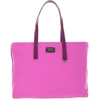 Mandarina Duck Schoudertas met laptopvak Style Shopper Pink Bubble Roze