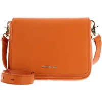Mandarina Duck Schoudertas Mellow Leather Hunting Bag Marmalade Oranje