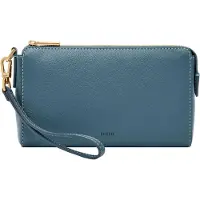 Fossil polstasje accessoiretas Gift Wristlet Drizzle blauw