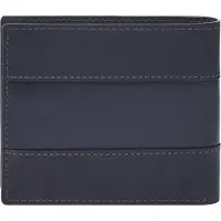 Fossil Leren Kaarthoes Everett Bifold Card Case Midnight Navy Donkerblauw