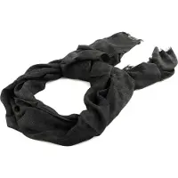 GUESS Sjaal Tabata Scarf 80x180 Black Donkergrijs