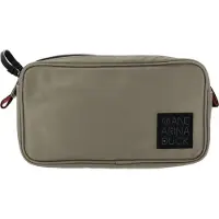 Mandarina Duck Cosmetische tas Warrior Beauty Bag Simply Taupe Beige